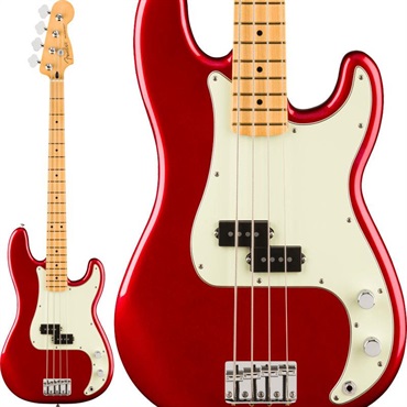 Fender MEX 75th Anniversary Player II Precision Bass (Candy Apple Red/Maple)