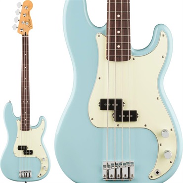 Fender MEX 75th Anniversary Player II Precision Bass (Daphne Blue/Rosewood)