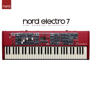 Nord（CLAVIA） Nord Electro 7 61 (ノードエレクトロ7) (61鍵盤) (61Key) (NordElectro7) (代引不可)