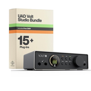Universal Audio Volt2 Gen2 - ユニバーサルオーディオ オーディオインターフェイス USB typeC搭載 2in/4out DSP内蔵 ループバック搭載 デジタル制御プリアンプ 32bit/192kHz Volt2Gen2