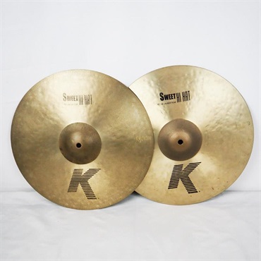 Zildjian USED 中古 K Zildjian Sweet HiHat 15 pair [NKZL15SW.HHT/15SW.HHBM][1132g/1710g]