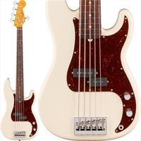 American Professional Precision Bass V (Olympic White/Rosewood) 【2026 Model 購入先着キャンペーン】