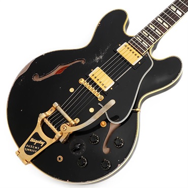 Murphy Lab 1959 ES-345 Varitone Bigsby Reissue Ebony Heavy Aged 【S/N A960594】