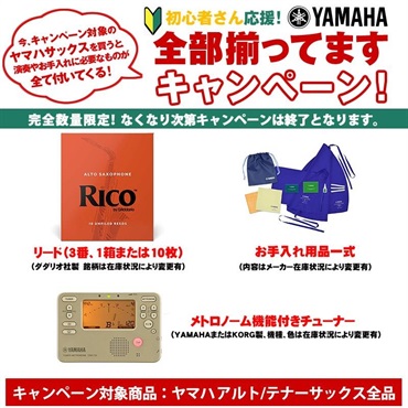 YAMAHA アルトサックス ヤマハ YAS-480 【調整&セットアップ後出荷】【5年間キーバランス調整無料】【演奏＆お手入れに必要なもの全て付いてます】 画像1