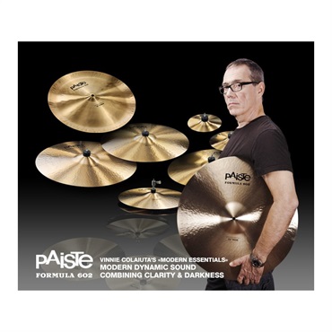 PAiSTe Formula 602 Modern Essentials Crash 18 [Collaboration with Vinnie Colaiuta] 画像1