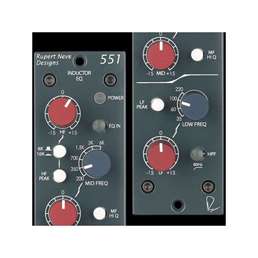 RUPERT NEVE DESIGNS 551 Inductor EQ(API500シリーズ)(お取り寄せ商品・納期別途ご案内) 画像3