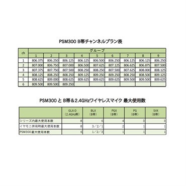 SHURE P3TJR-JB (PSM300)(P3TJR)(イヤーモニターシステム)(イヤモニ・システム)(B帯)(国内正規品2年保証)(シュア) 画像6