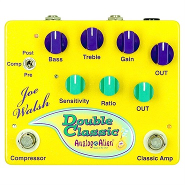 Analog Alien 【夏のボーナスセール】【WEB限定在庫処分セール】 Joe Walsh Double Classic （アナログ エイリアン コンプレッサー オーバードライブ） 画像1