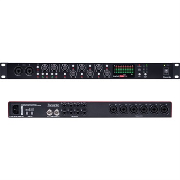 Focusrite Scarlett OctoPre(ADAT出力搭載・アナログ8ch入出力対応マイクプリアンプ・ラインアンプ)(フォーカスライト)(スカーレット) 画像3