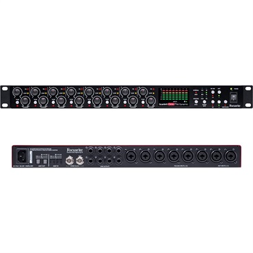 Focusrite Scarlett OctoPre Dynamic(ADAT入出力搭載・コンプレッサー機能搭載アナログ8ch入出力対応マイクプリアンプ・ラインアンプ)(フォーカスライト)(スカーレット) 画像3