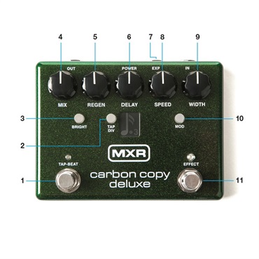 MXR M292 Carbon Copy Deluxe Analog Delay 画像4