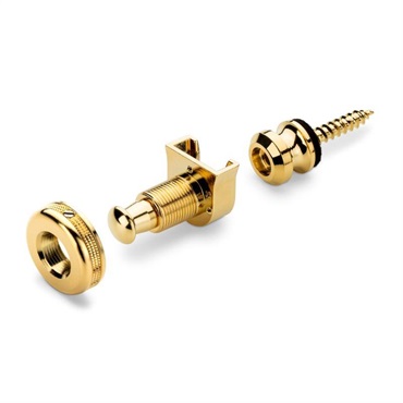 Schaller Strap Lock System S-Locks #14010501/Gold 画像1