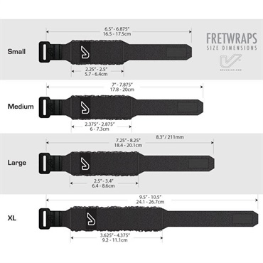 Gruv Gear FretWraps FW-1PK-TIG-XL (Tiger/Extra Large) 画像1
