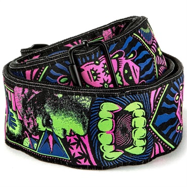 Dunlop (Jim Dunlop) 【夏のボーナスセール】 I Love Dust Jacquard Straps Fangs (ILD05) 画像1