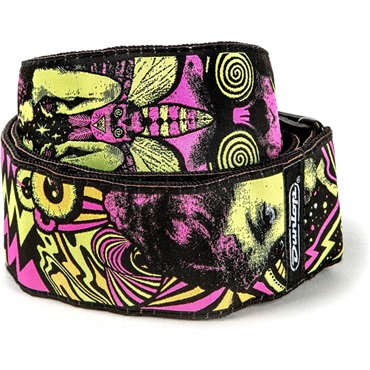 Dunlop (Jim Dunlop) I Love Dust Jacquard Straps Smoking Moon (ILD06) 画像1