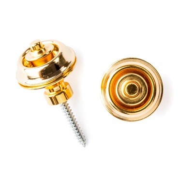 Dunlop (Jim Dunlop) TRADITIONAL STRAPLOK GOLD[SLS1504G] 画像1