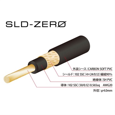 Oyaide NEO Solderless Series Faster & Stronger The Exclusive Solderless Cable [SLD-ZERO/1m単位切り売り] 画像2