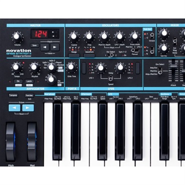 NOVATION Bass Station II アナログシンセ シンセベース ベースステーション2　25鍵盤 画像2