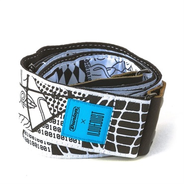 Dunlop (Jim Dunlop) 【生産完了モデル】I Love Dust Jacquard Straps Electronic Tears (ILD07) 画像1