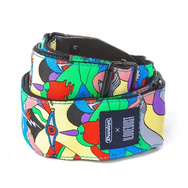 Dunlop (Jim Dunlop) 【夏先取り大特価セール】I Love Dust Jacquard Straps Mountains (ILD09) 画像1