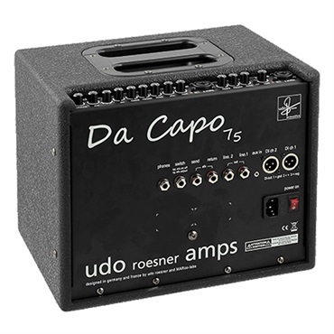 Udo Roesner Amps Da Capo 75 [エレアコアンプ] 画像4