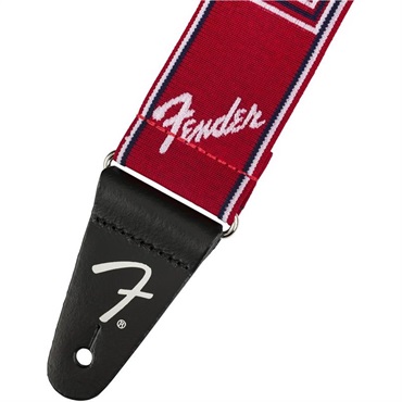 Fender USA 【夏のボーナスセール】 WEIGHLESS MONOGRAM STRAP (Red/White/Blue) (#0990686009) 画像1