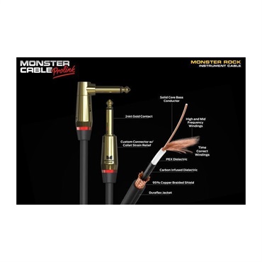 MONSTER CABLE 【夏先取り大特価セール】Monster Rock Instrument Cable M ROCK2-3 S/S (91cm/3ft) 画像1