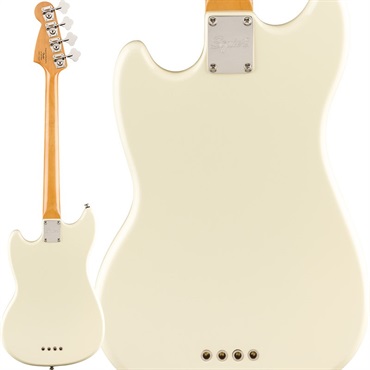 Squier by Fender 【入荷待ち、ご予約受付中】 Classic Vibe '60s Mustang Bass (Olympic White) 画像1