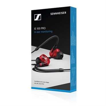 SENNHEISER 【夏先取り大特価セール】IE 100 PRO Red(ゼンハイザー)(イヤホン・イヤモニ)(有線イヤフォン)(レッド)(1.3ｍストレートケーブル) 画像5