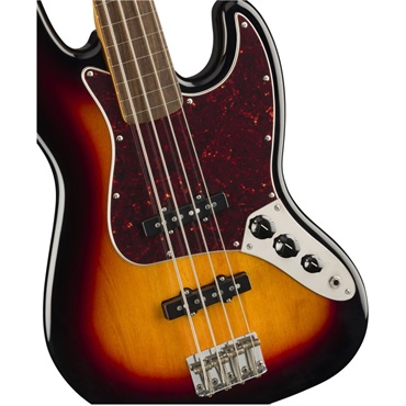 Squier by Fender Classic Vibe '60s Jazz Bass Fretless Laurel Fingerboard (3-Color Sunburst)【値上げ前旧価格品】 画像2