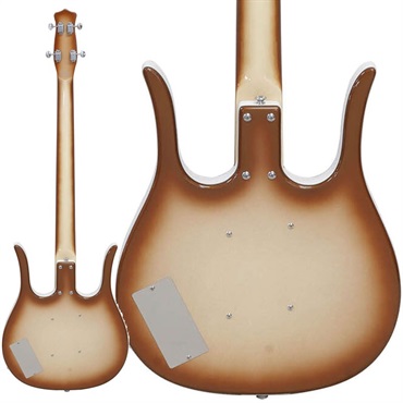 Danelectro LONGHORN BASS (Copper Burst) 画像1