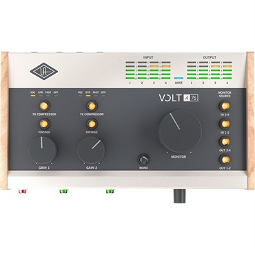 Universal Audio Volt 476 USB Audio Interface(LUNA DAWソフト付属)(iOS対応・USBオーディオインターフェイス)(ユニバーサルオーディオ) 画像1
