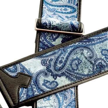 RIGHTON STRAPS 【お取り寄せ商品】T-PAISLEY VELVET Blue 画像1