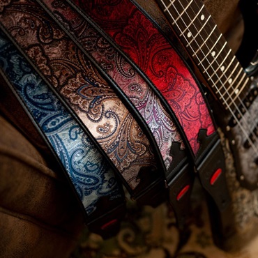 RIGHTON STRAPS 【お取り寄せ商品】T-PAISLEY VELVET Blue 画像2