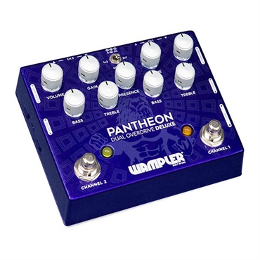 Wampler Pedals Pantheon Deluxe DUAL OVERDRIVE（ワンプラーペダル）オーバードライブ 画像1