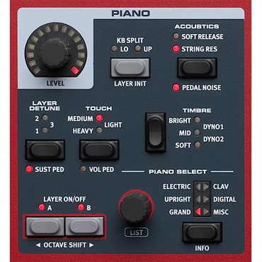 Nord（CLAVIA） 【生産完了・最終処分特価！】Nord Piano 5 73※配送事項要ご確認 画像6