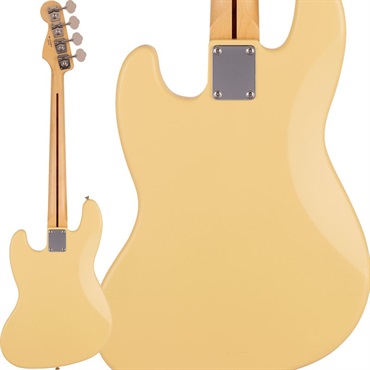 Fender Made in Japan Junior Collection Jazz Bass (Satin Vintage White/Rosewood) 画像1