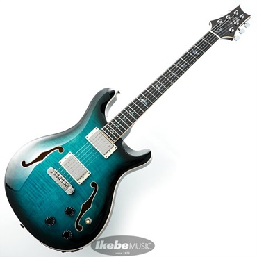 P.R.S. SE Hollowbody II Piezo (Peacock Blue Burst) 画像1