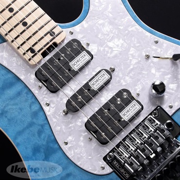 SCHECTER SD-2-24-AL (Aqua Blue/Maple) 画像3