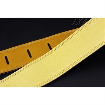 Moody Handmade Leather Straps Leather & Leather Series 2.5inch Standard Tail 【 Camel / Cream】 画像1