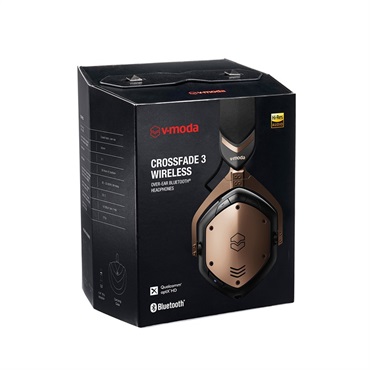 V-MODA Crossfade3 Wireless (XFBT3-BRBK)(ブロンズ・ブラック) 画像2