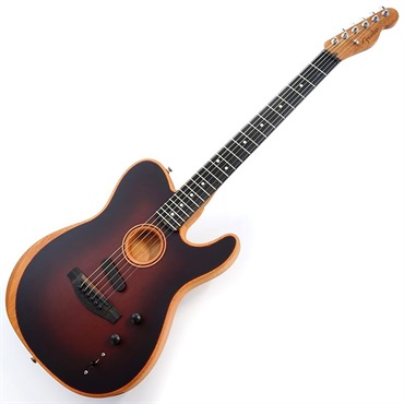 Fender Acoustics American Acoustasonic Telecaster All-Mahogany (Bourbon Burst) 画像1