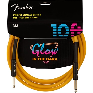 Fender USA PROFESSIONAL SERIES GLOW IN THE DARK CABLE 10feet (ORANGE)(#0990810113) 画像4