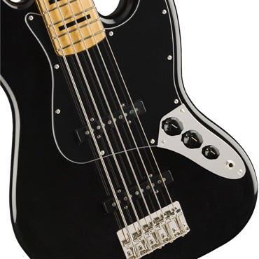 Squier by Fender Classic Vibe '70s Jazz Bass V Maple Fingerboard (Black)【値上げ前旧価格品】 画像3