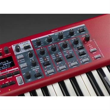 Nord（CLAVIA） Nord Electro 6 HP73+専用ソフトケースセット ノードエレクトロ 73鍵 ハンマーアクション・ポータブル鍵盤　※配送事項要ご確認 画像3