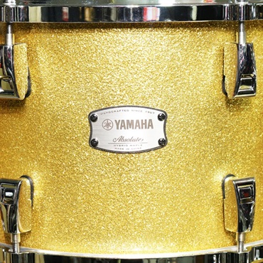 YAMAHA Absolute Hybrid Maple 4pc Drum Set [AMB2216-GCS + AMP6F3-GCS／カラー：ゴールドシャンパンスパークル(GCS)] 【店頭入荷！】 画像6