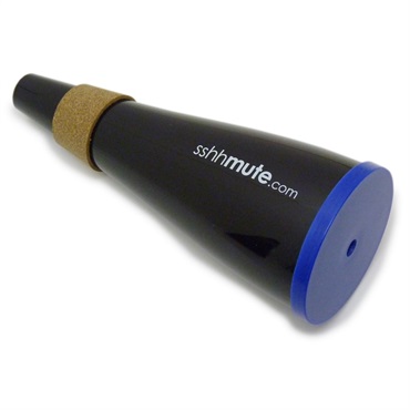 Bremner 【夏のボーナスセール】ブレンナー / sshhmute Practice Mute Blue トランペット、コルネット用 ミュート【受注生産カラー】 画像1