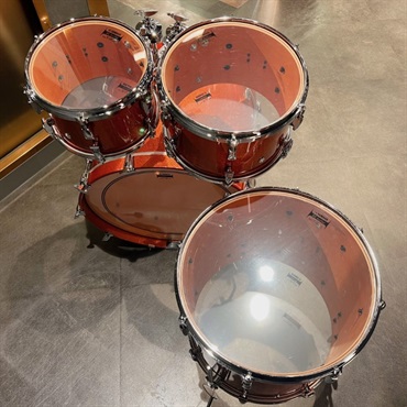 YAMAHA Absolute Hybrid Maple 4pc Drum Set [AMP6F3＋AMB2216] 【BD22、FT16、TT12＆10/カラー：オレンジスパークル（ORS）】 画像4