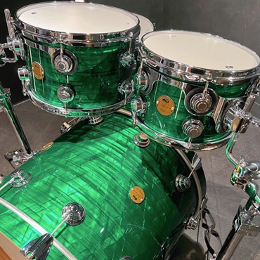 dw 【値下げしました！】Jazz Series 4pc Drum Kit [BD22，FT16，TT12＆10][Emerald Onyx Finish Ply] 画像4