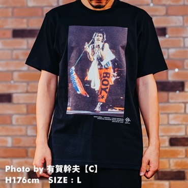 Ikebe Original 忌野清志郎 フォトプリントTシャツ Photo by 有賀幹夫 C - M【受注受付は終了致しました】 画像3